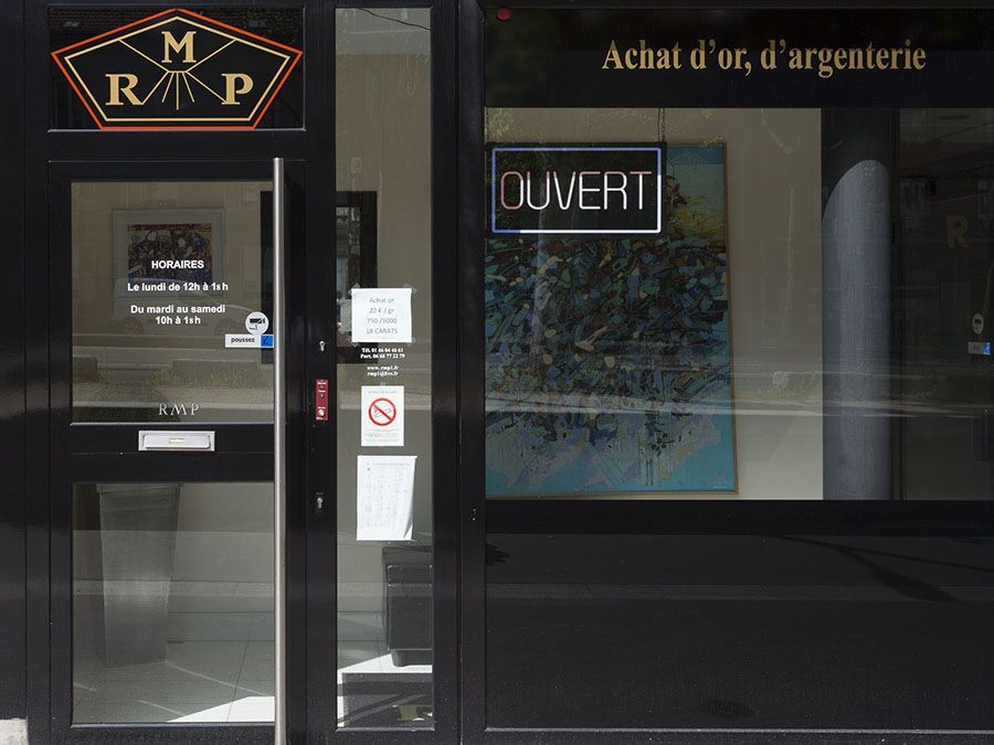 Façade de la boutique R.M.P.