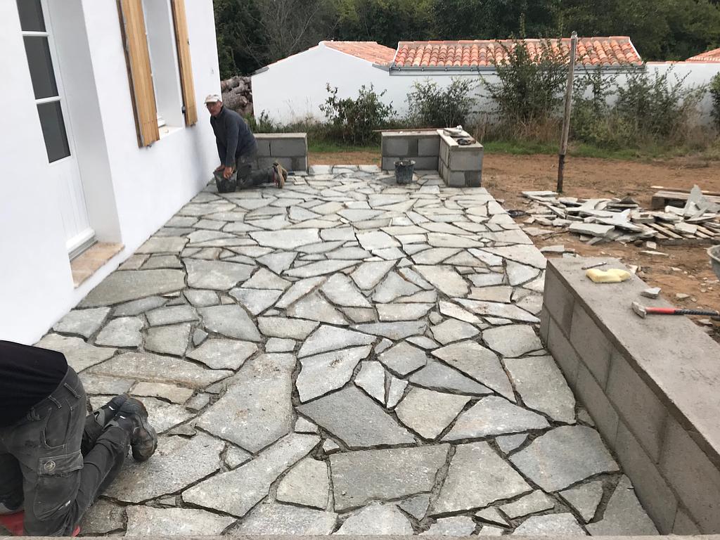 Dallage extérieur terrasse