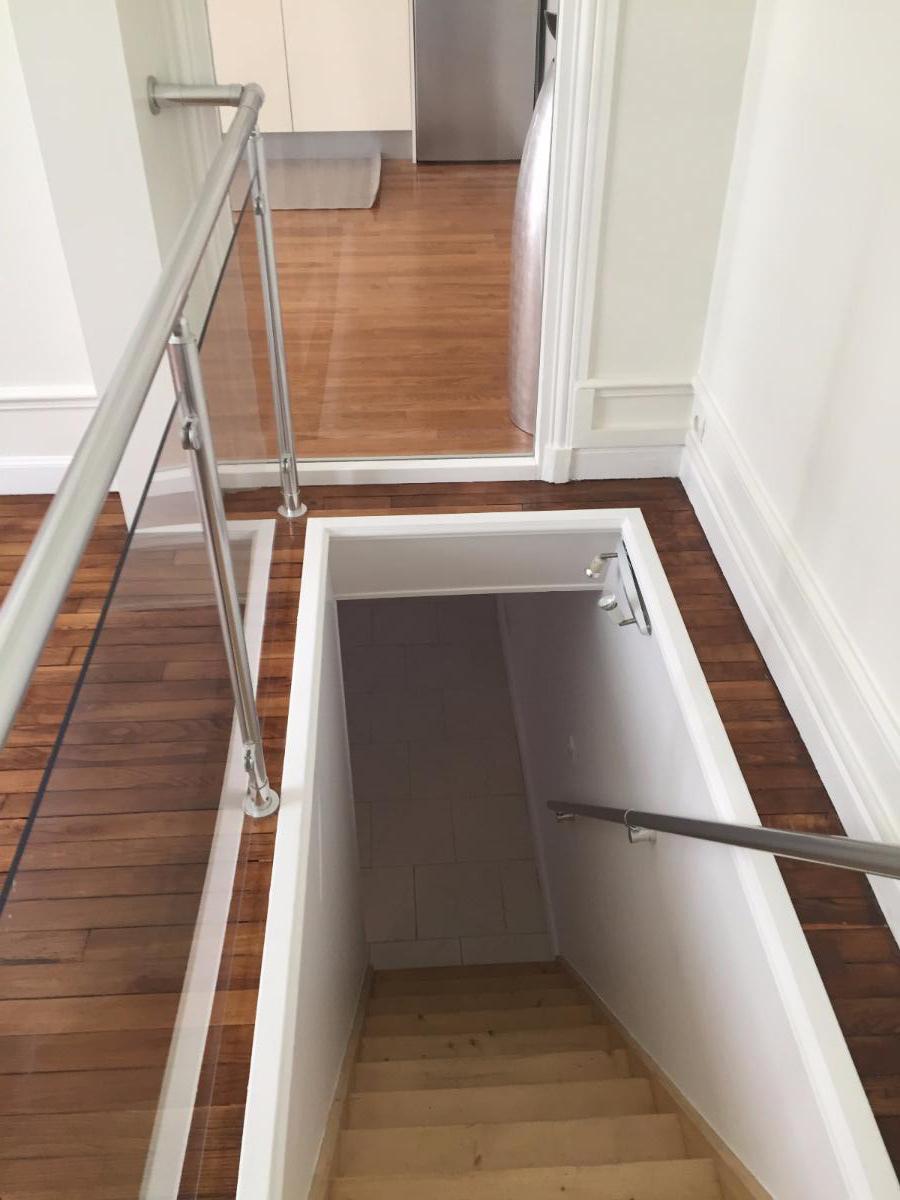 Aménagement cage escalier et couloir