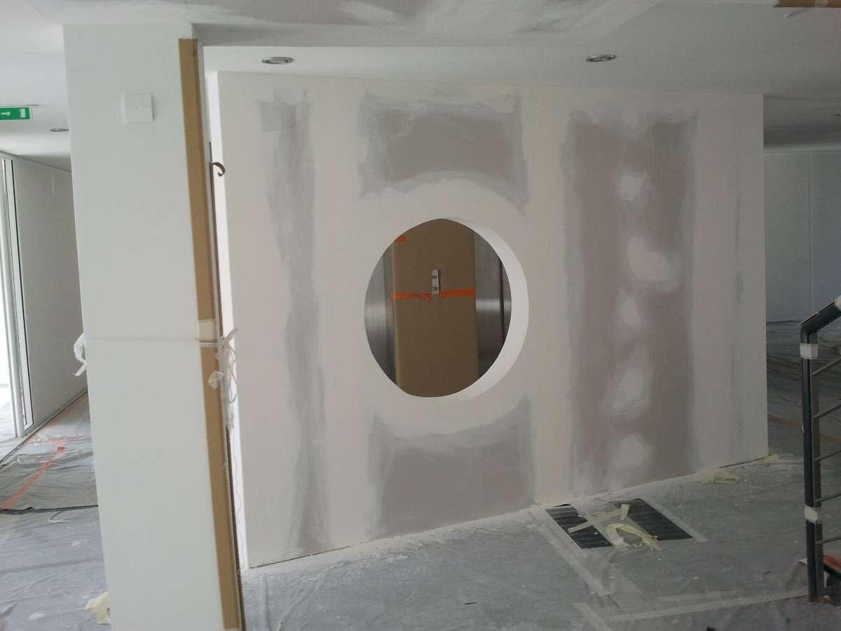 Cloison placo-still avant