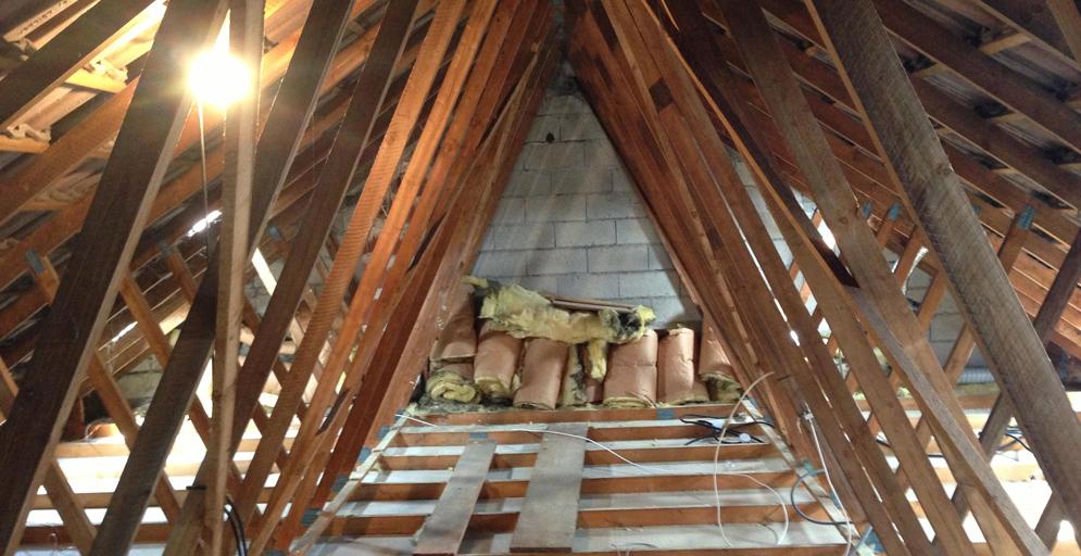 Nettoyage aménagement de combles