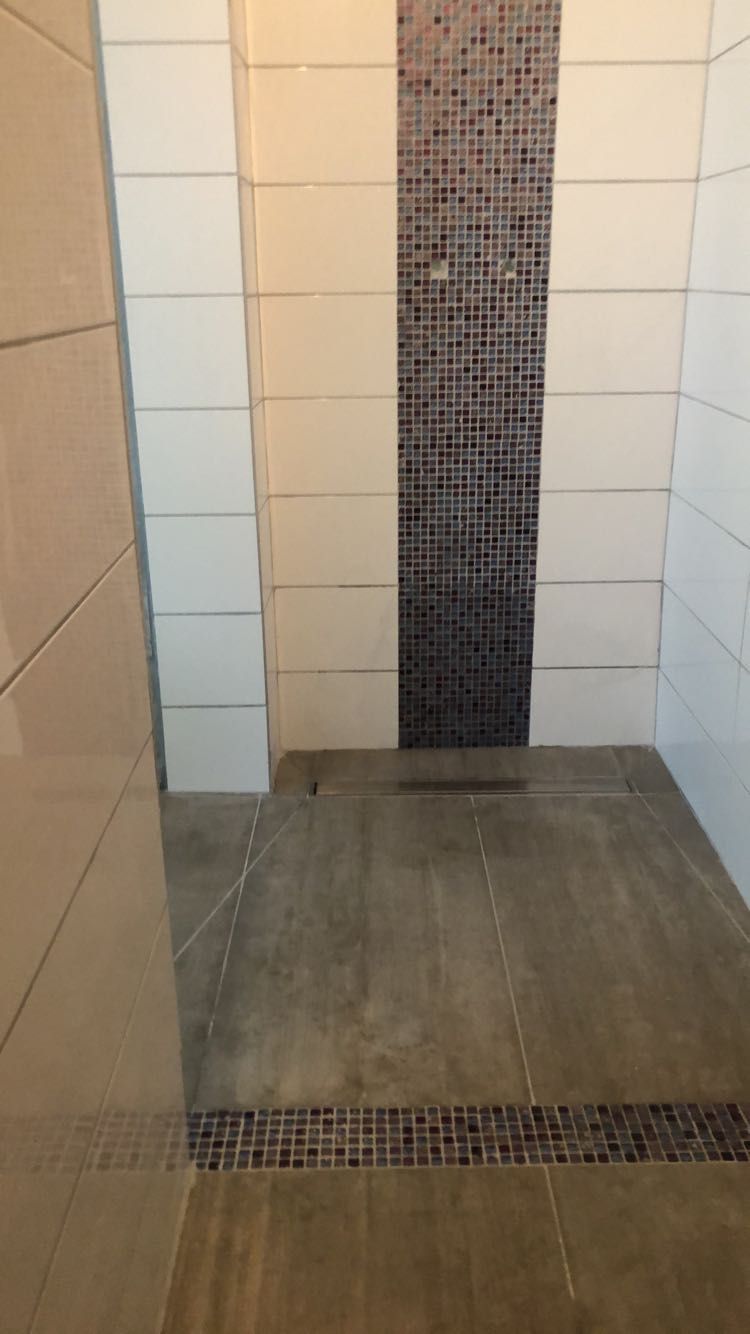 Douche à l'italienne