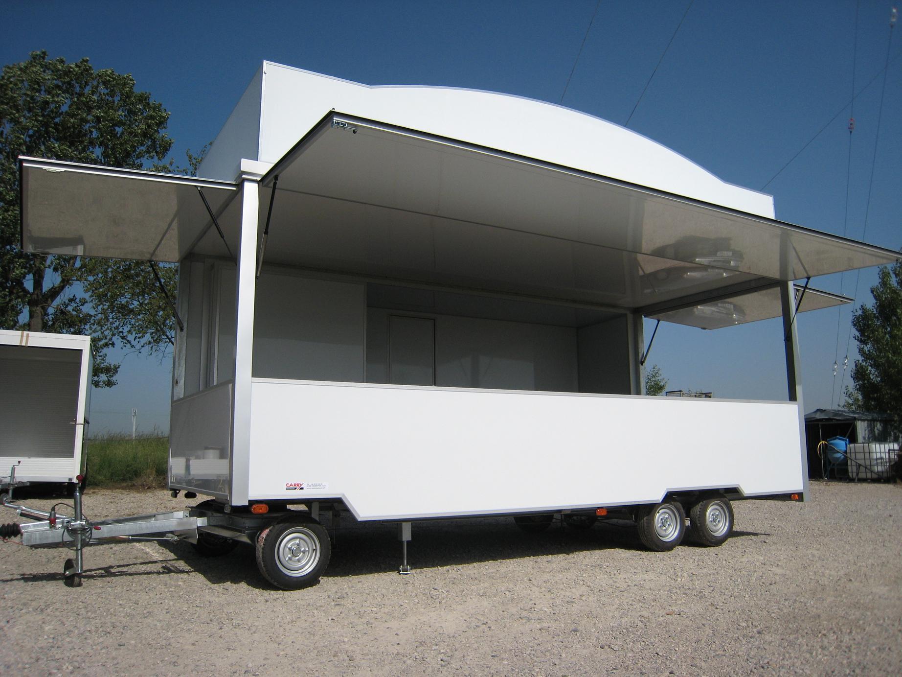 Remorque pour alimentaire