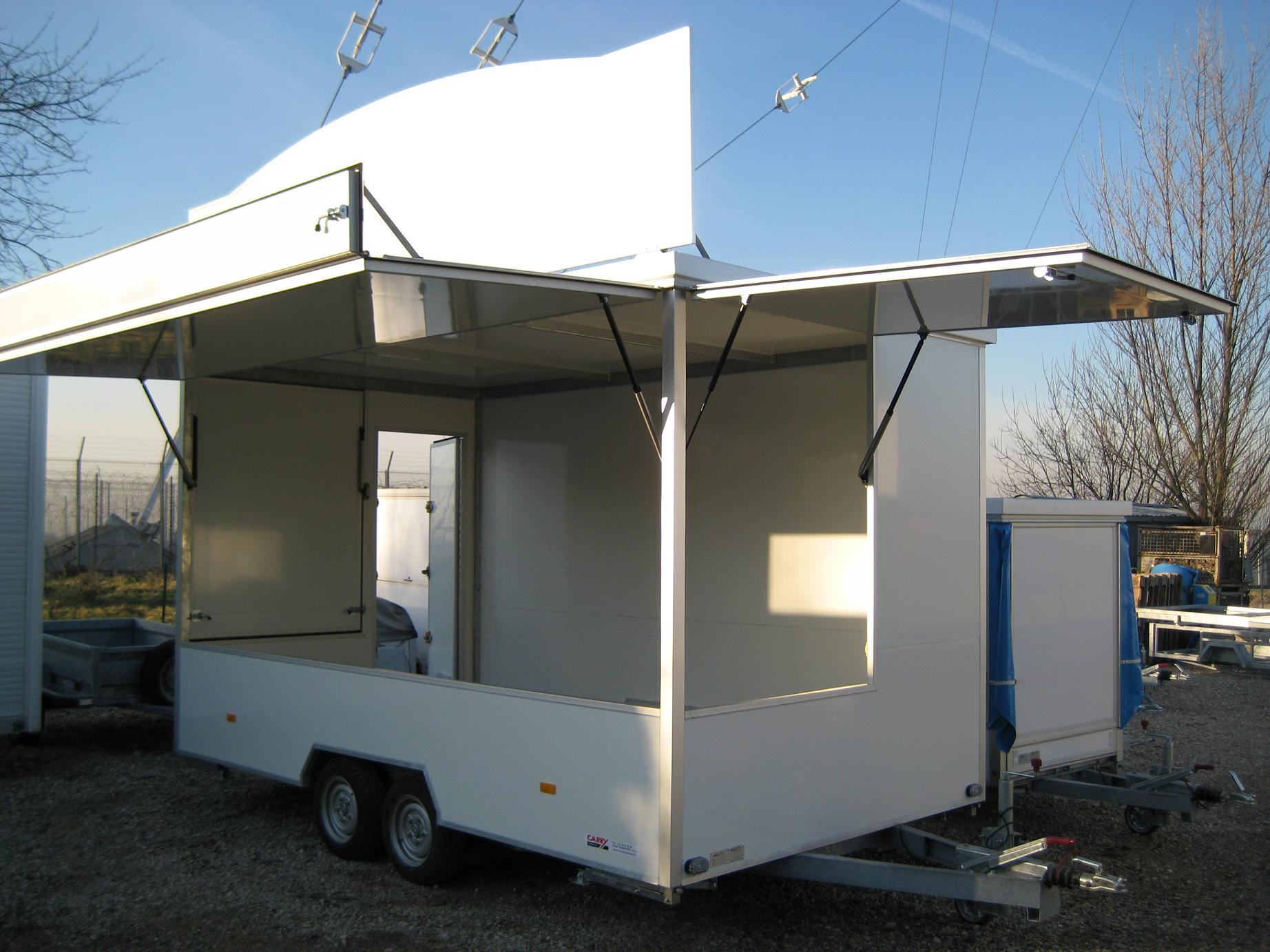 Remorque food camion