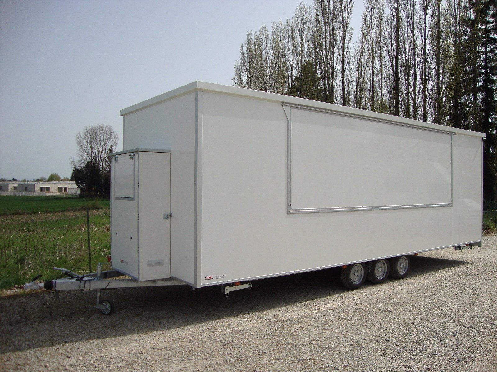Remorque foraine camion