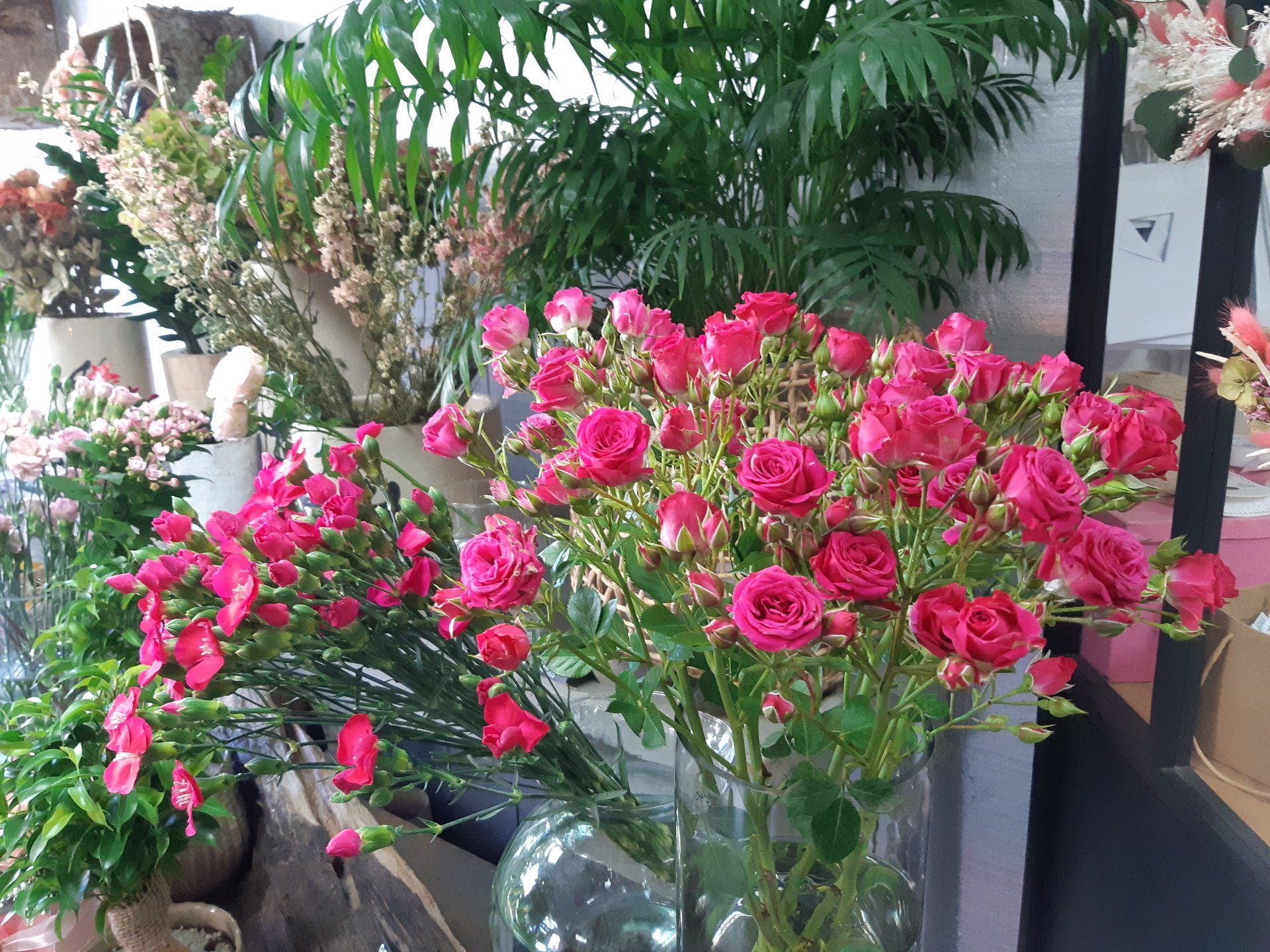 Bouquet de saison rose