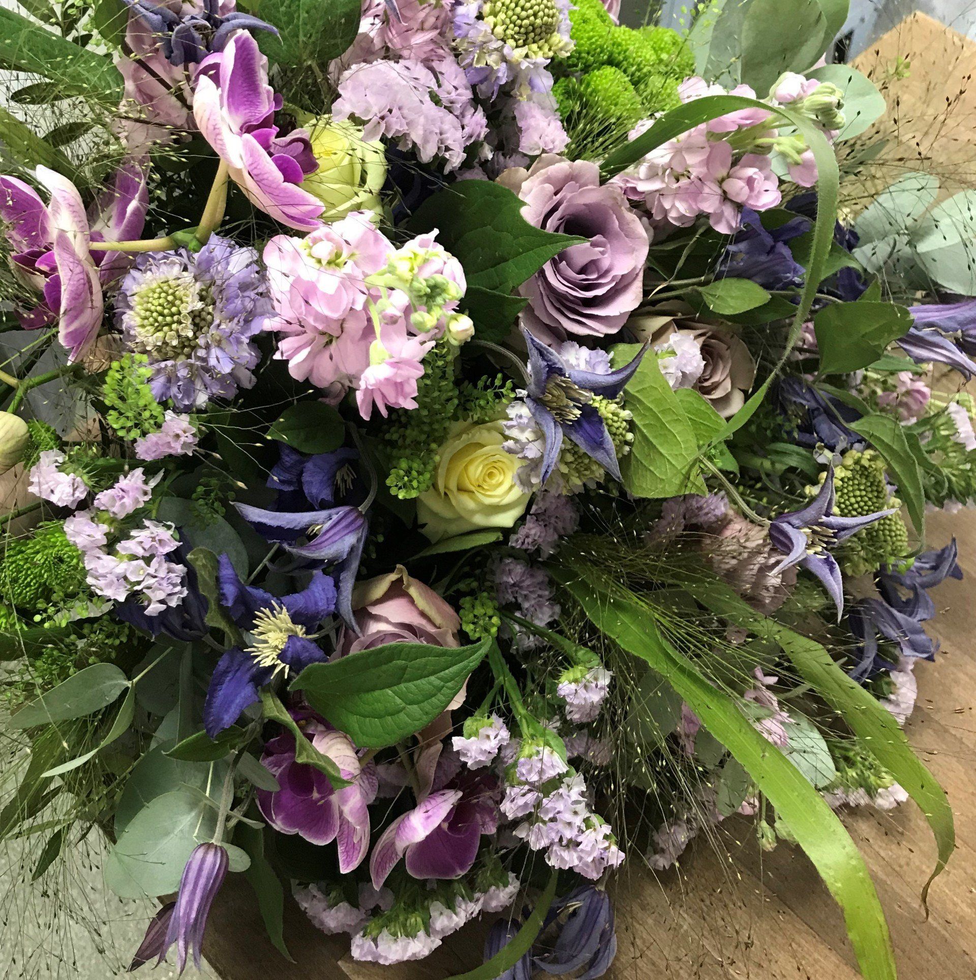 Bouquet violet