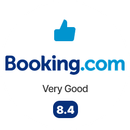 Le logo booking.com est très bien avec un pouce levé.