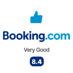 Le logo booking.com est très bien avec un pouce levé.