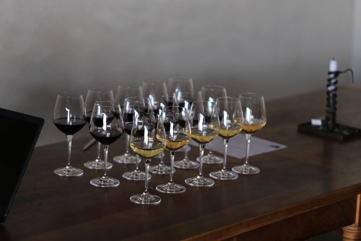 Dégustation des vins produits au Domaine Mermetus