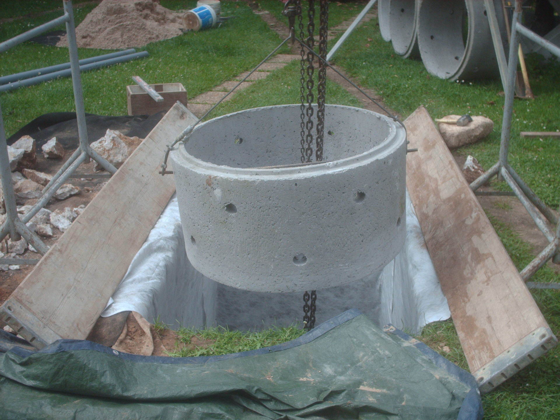 Travaux d’assainissement