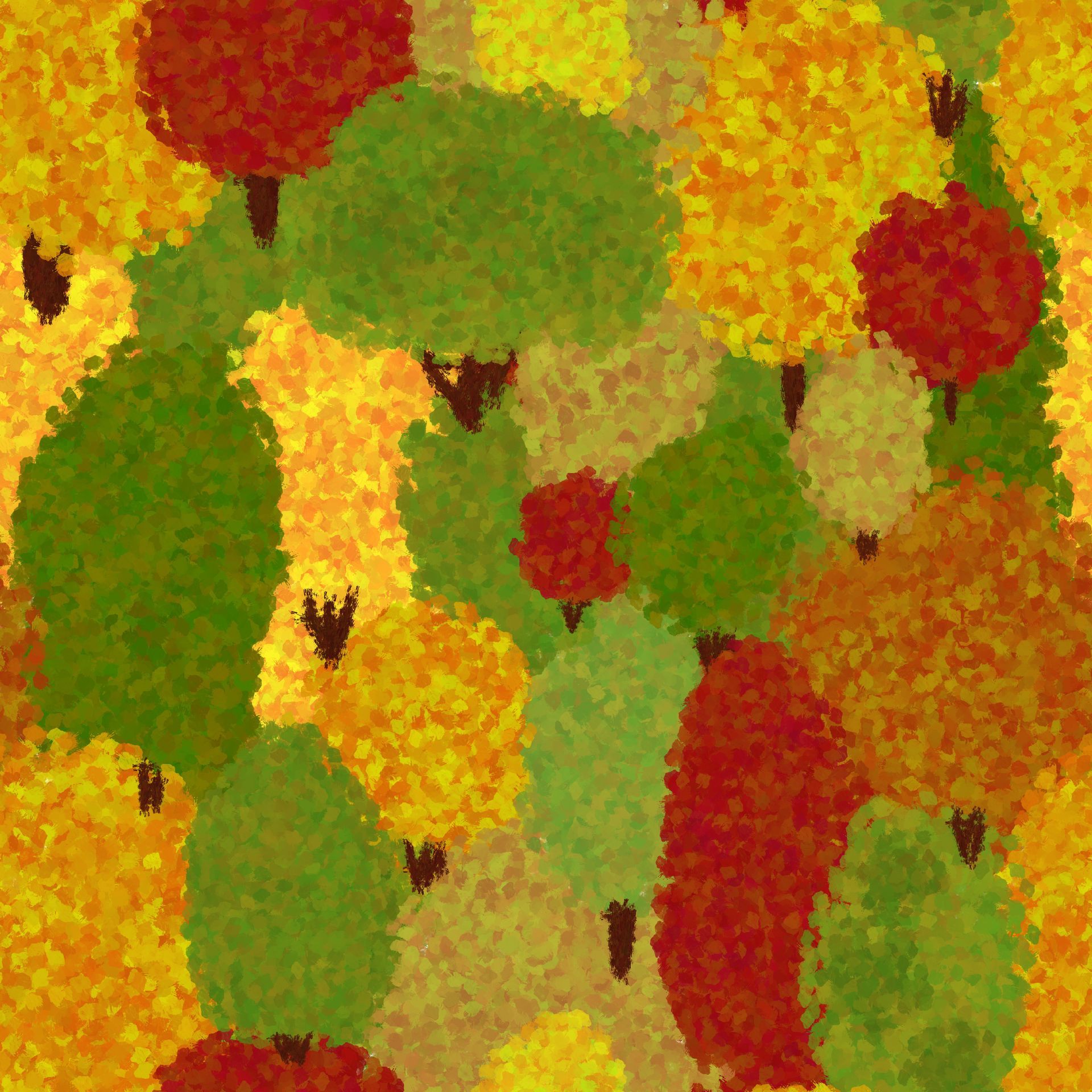 Des points de couleurs.