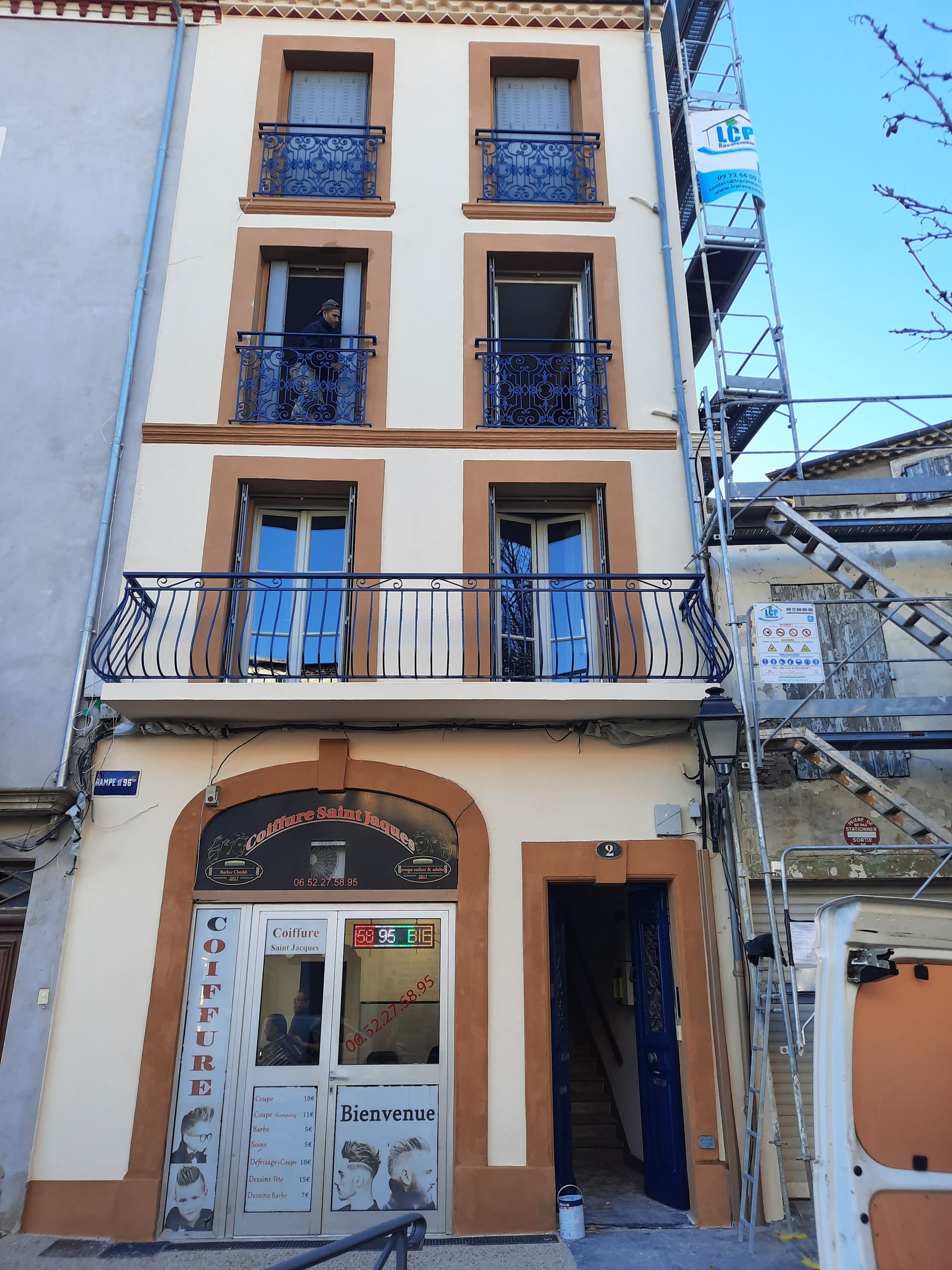 RAVALEMENT RAMPE DU 96EME BEZIERS