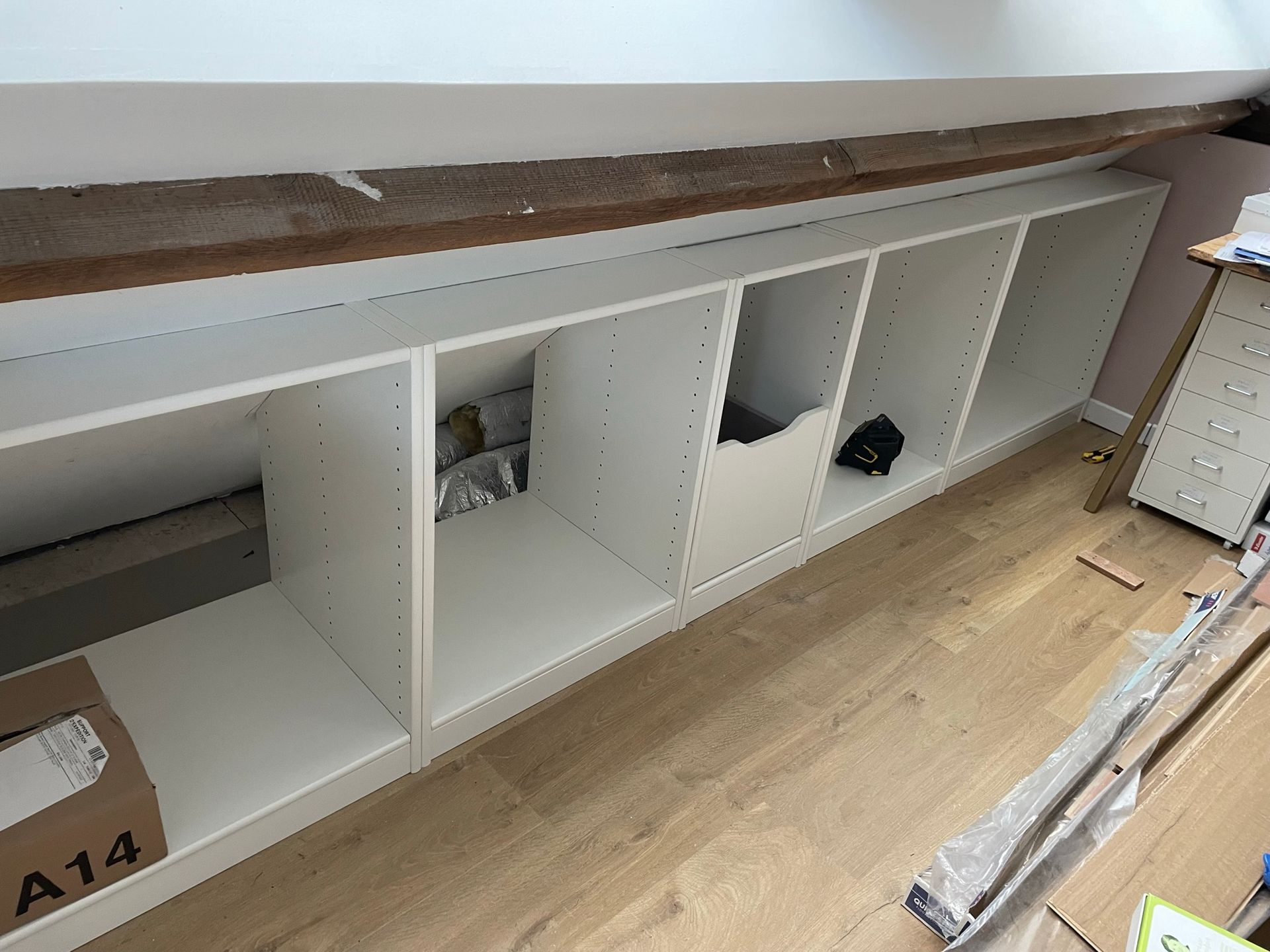 Des travaux de menuiserie intérieure