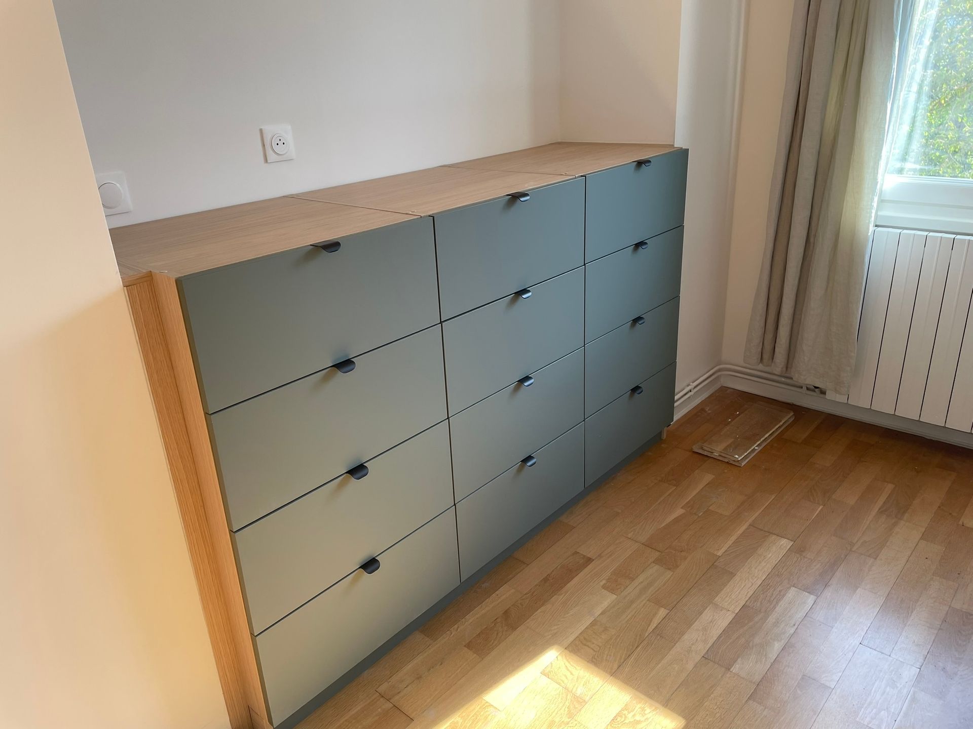 Création de dressing pour une chambre