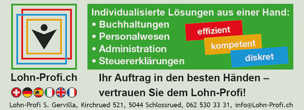 Inserat Lohn-Profi S. Gervilla