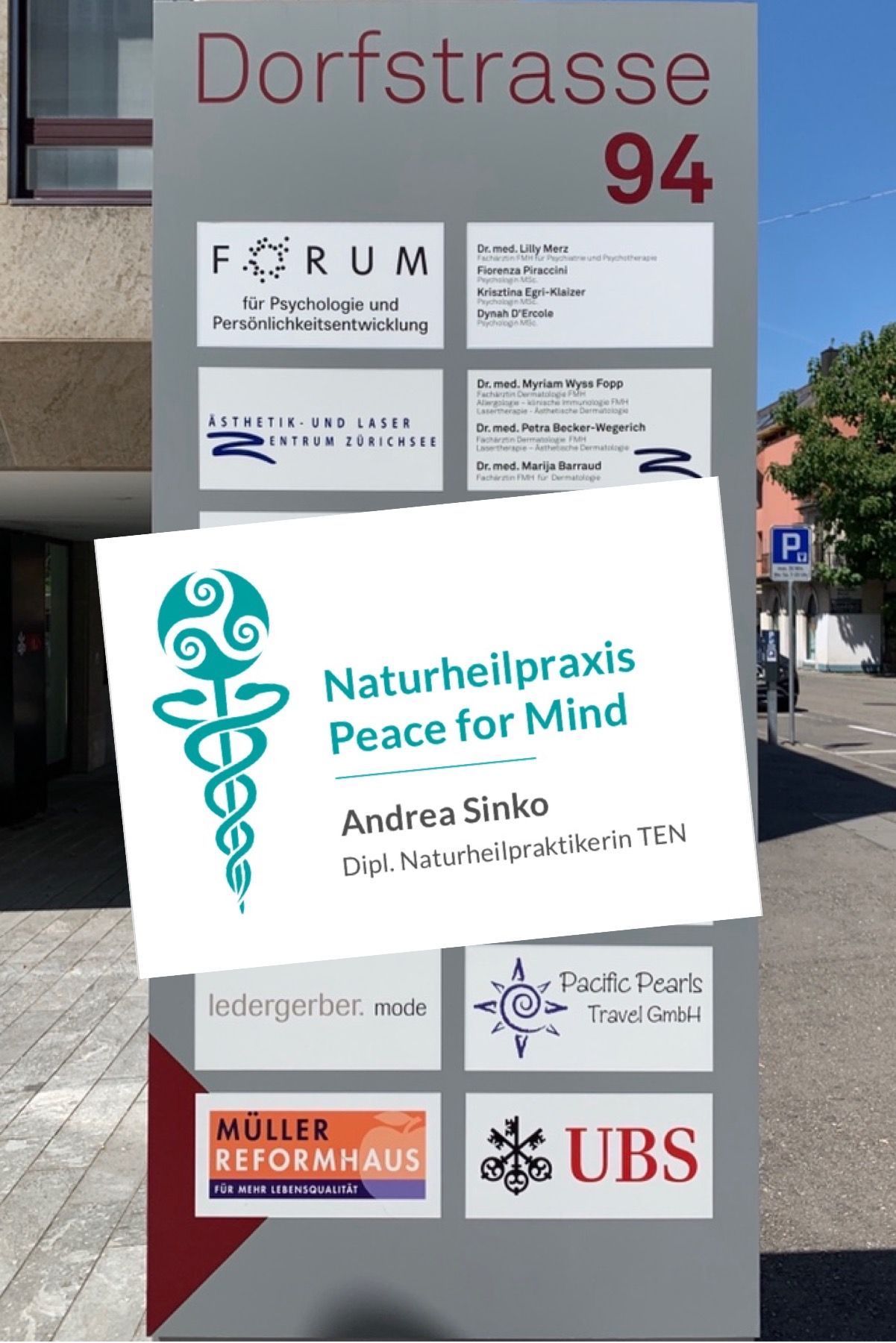 Praxis - Praxis für Naturheilkunde und med. Massage & Therapie - Meilen