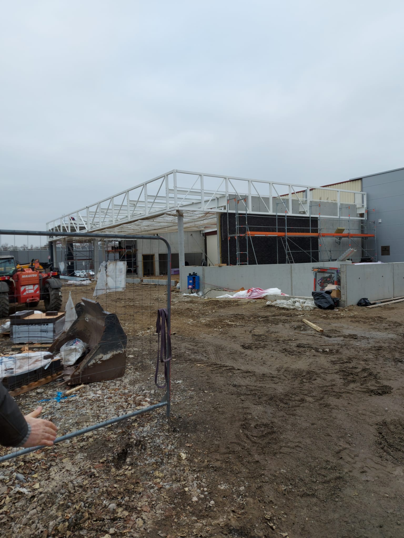 Chantier en extérieur