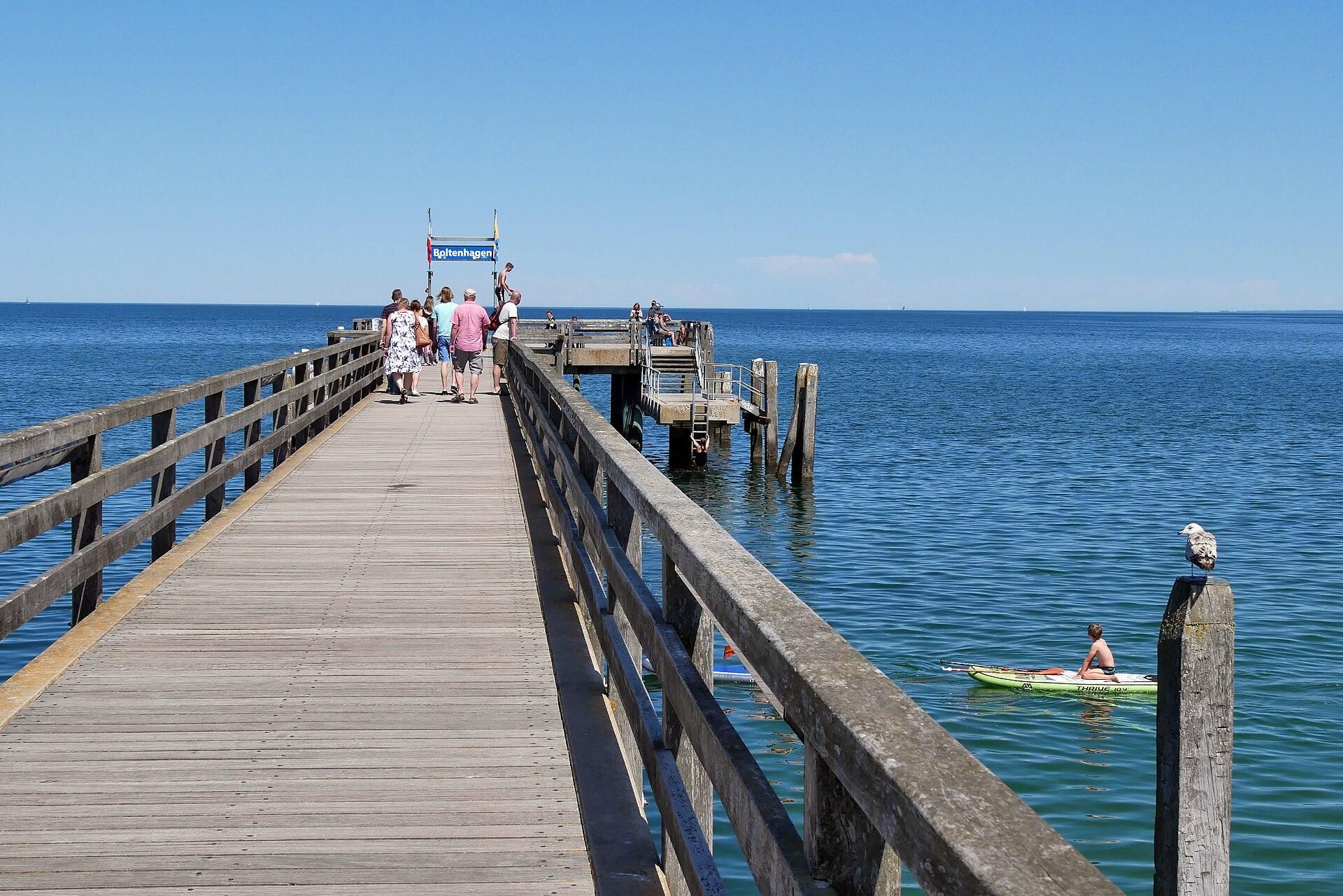 Seebrücke im Ostseebad Boltenhagen