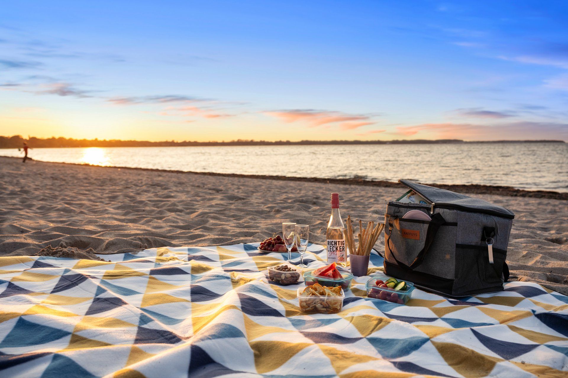 Picknick am Strand der Wohlenberger Wiek