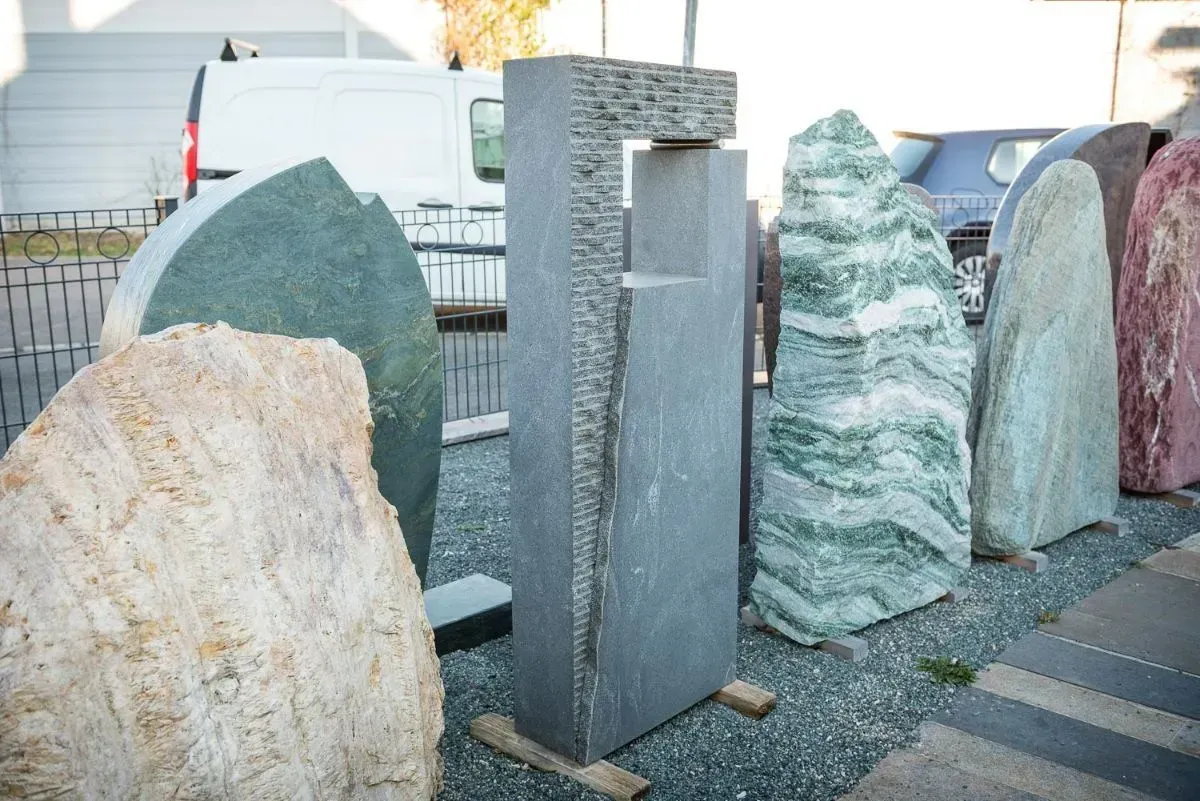 Rusin + Pfannenmüller Grabmale,  Grabstein