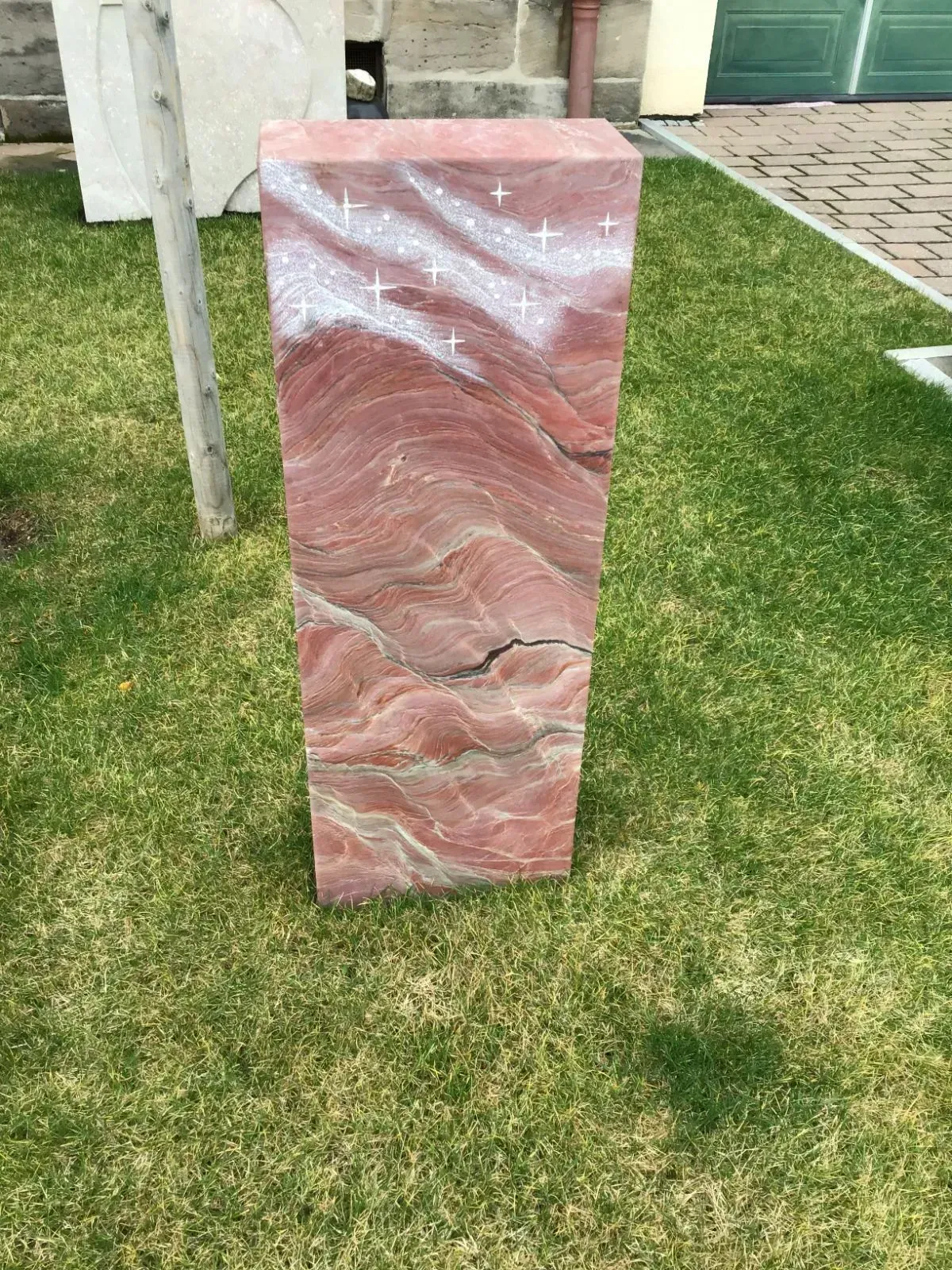 Rusin + Pfannenmüller Grabmale,  Grabstein