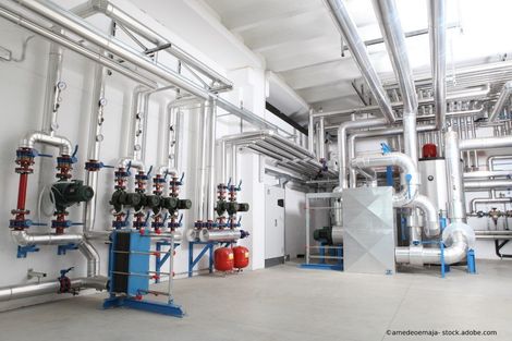 Heizungsanlage, die von der Siwa Haustechnik GmbH installiert wurde