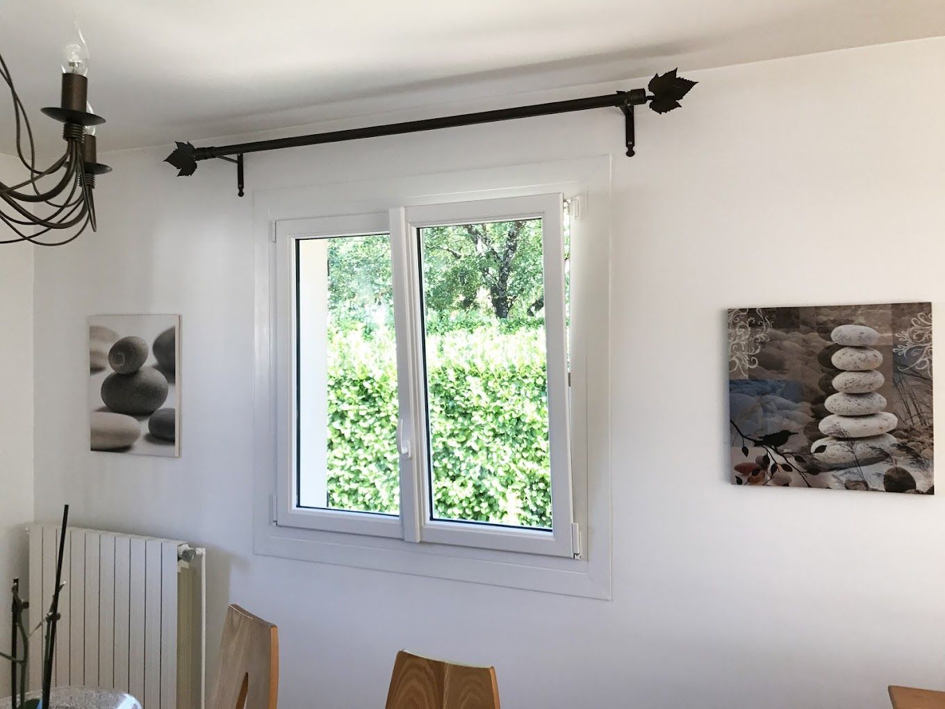 Une porte-fenêtre mixte aluminium/bois