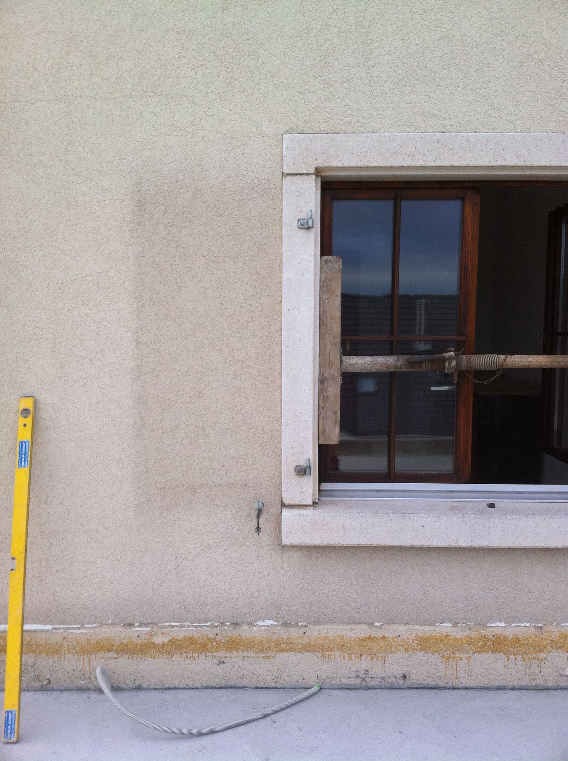 Fensterbrüstung ausschneiden und ausbrechen