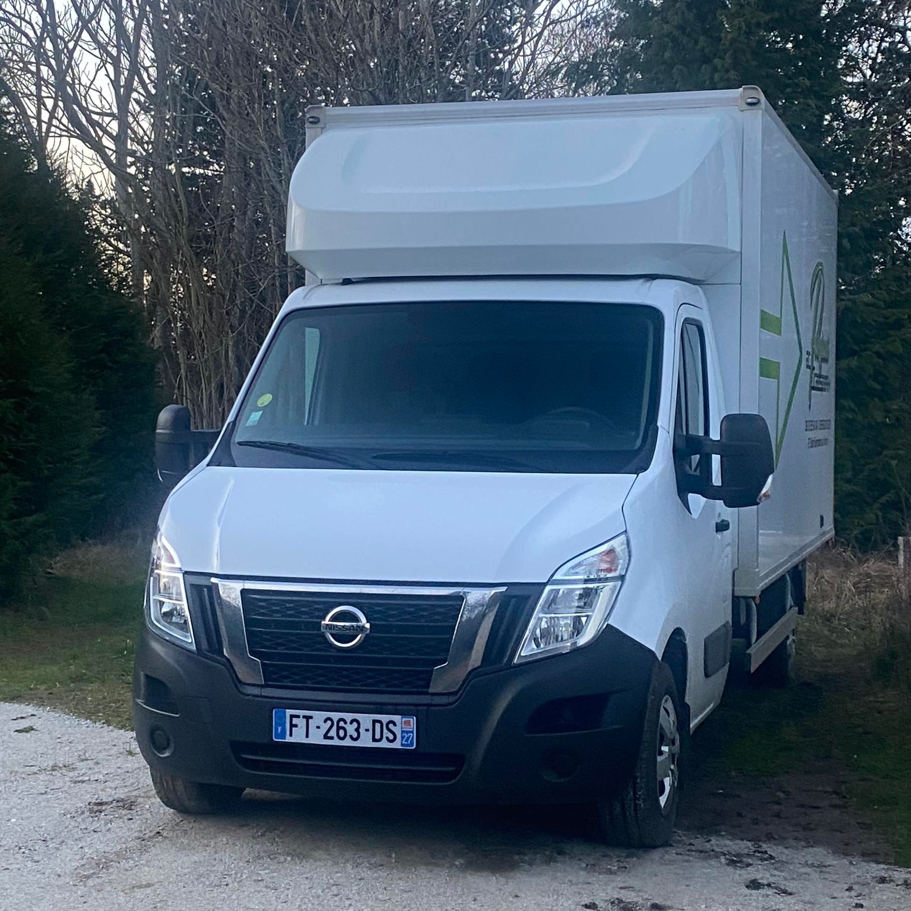 Une entreprise de transport de marchandises