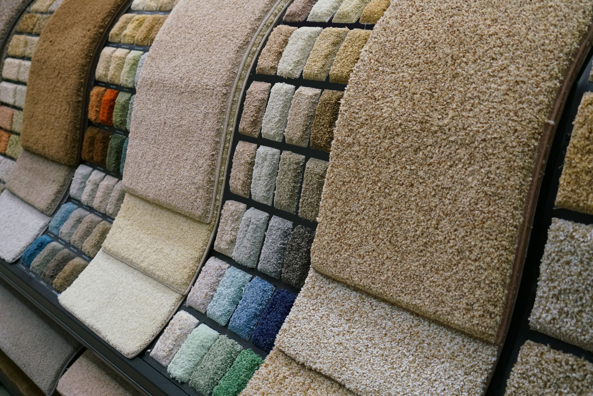 Échantillons de moquette