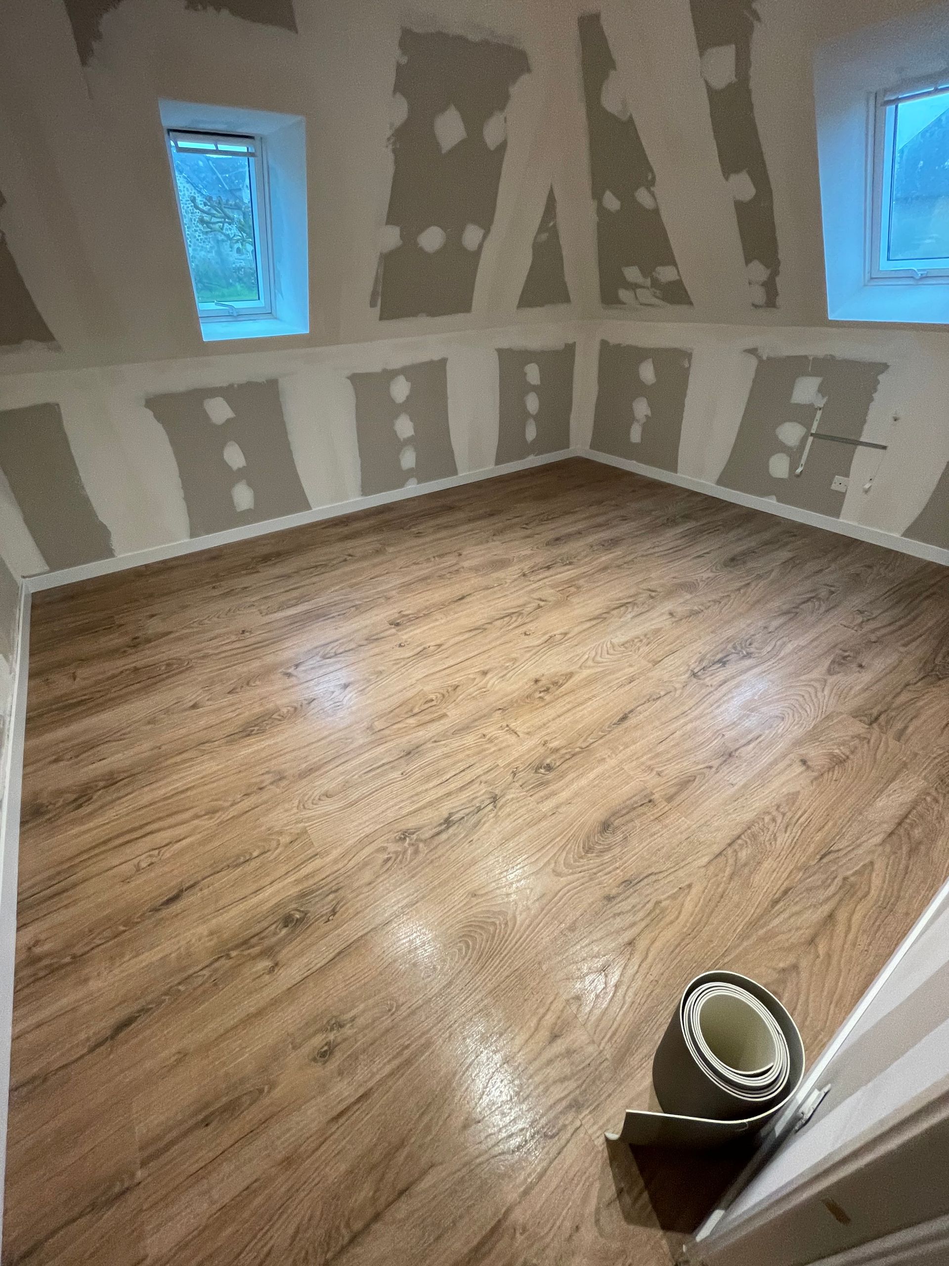 Parquet dans une pièce