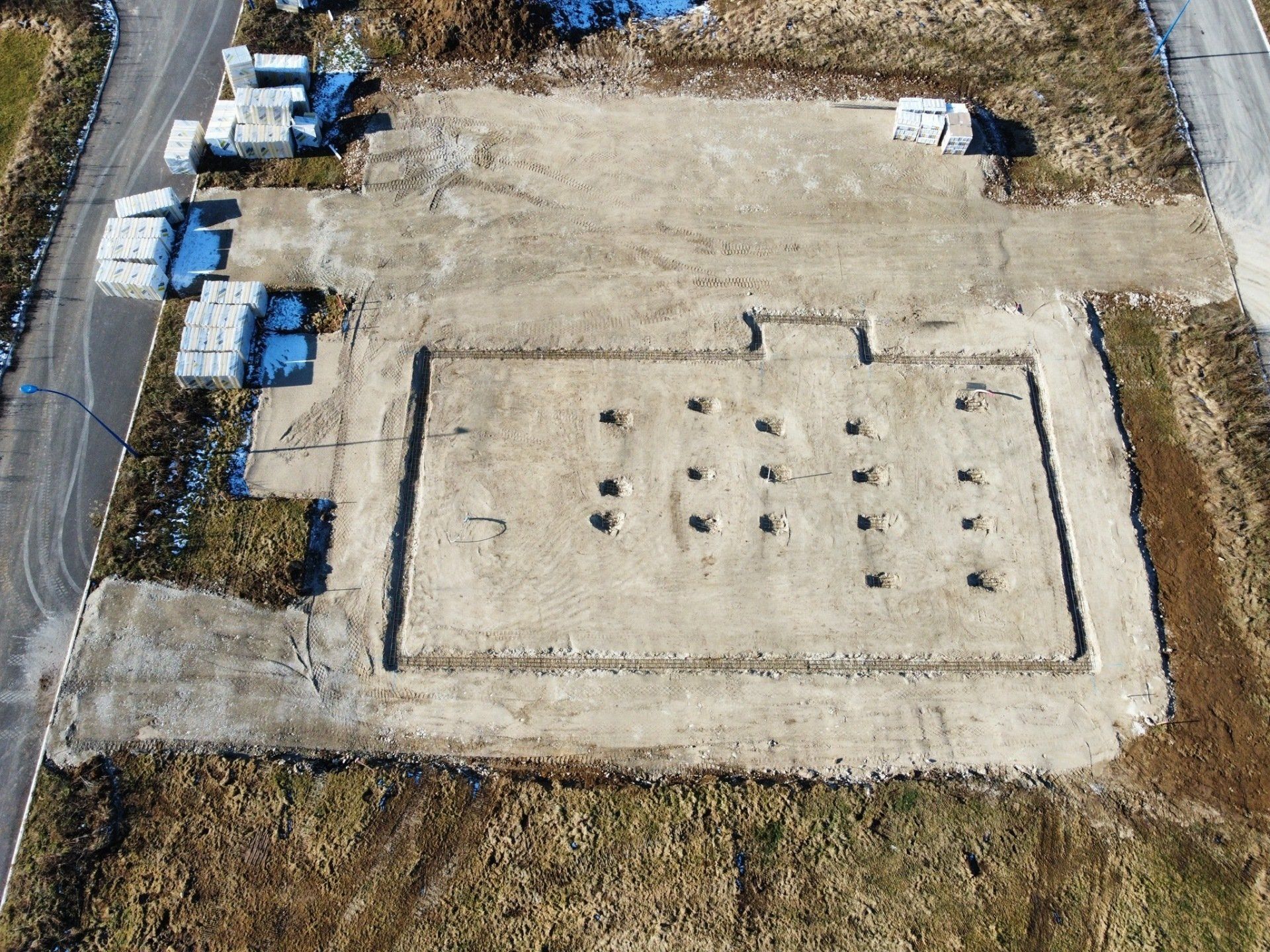 Travaux de terrassement pour local professionnel