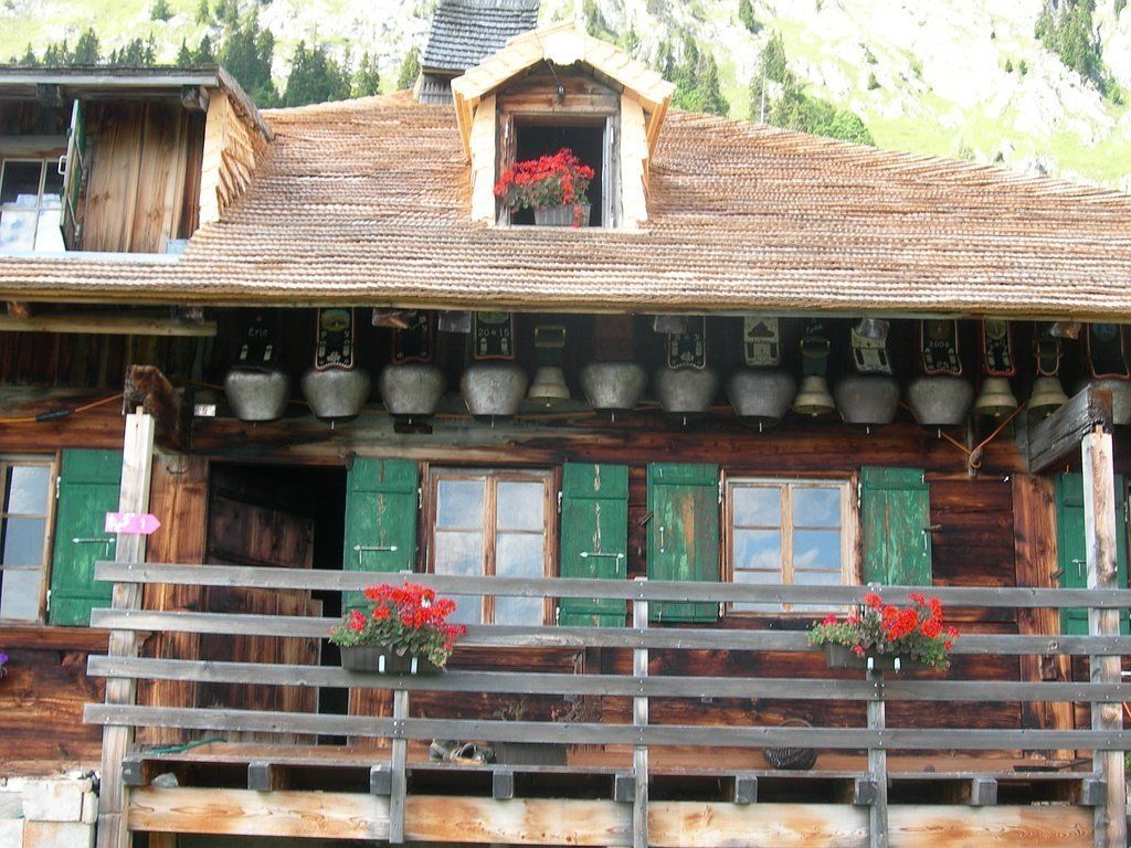 Tavillon Bois - Chateau-d'Oex - Chalet d'alpage La Raye au Bays
