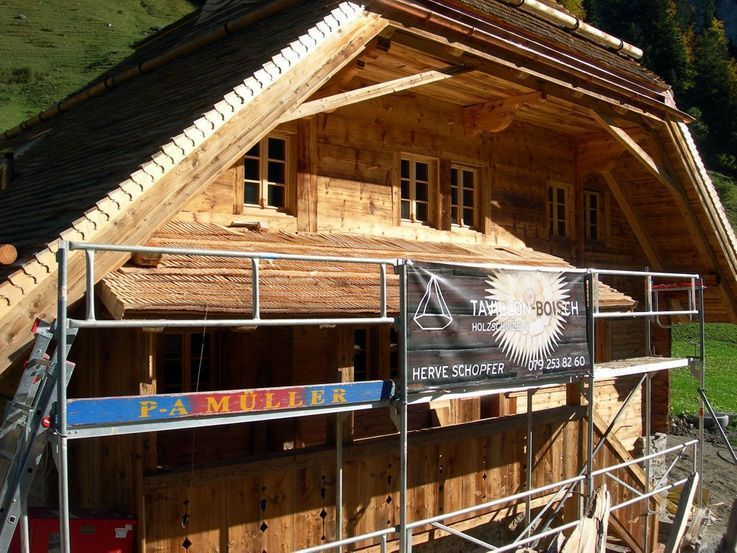 Tavillon Bois - Chateau-d'Oex - wood craftsmanship