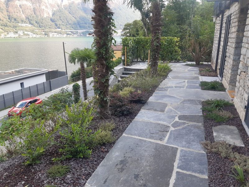 Pavimentazione del giardino