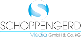 Das Logo für schoppengerd media gmbh & co. kg