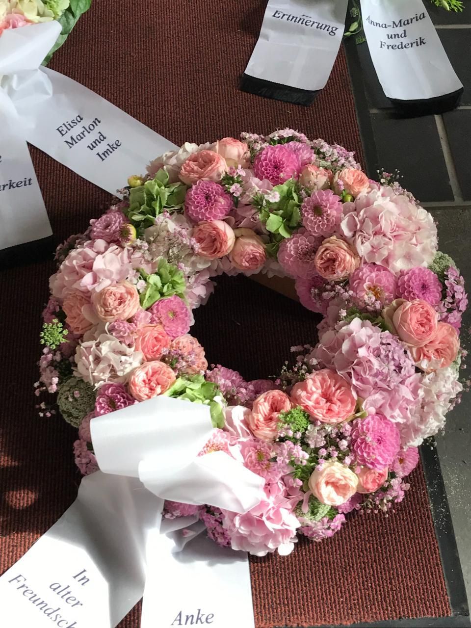 Bild Blumenkranz rosa