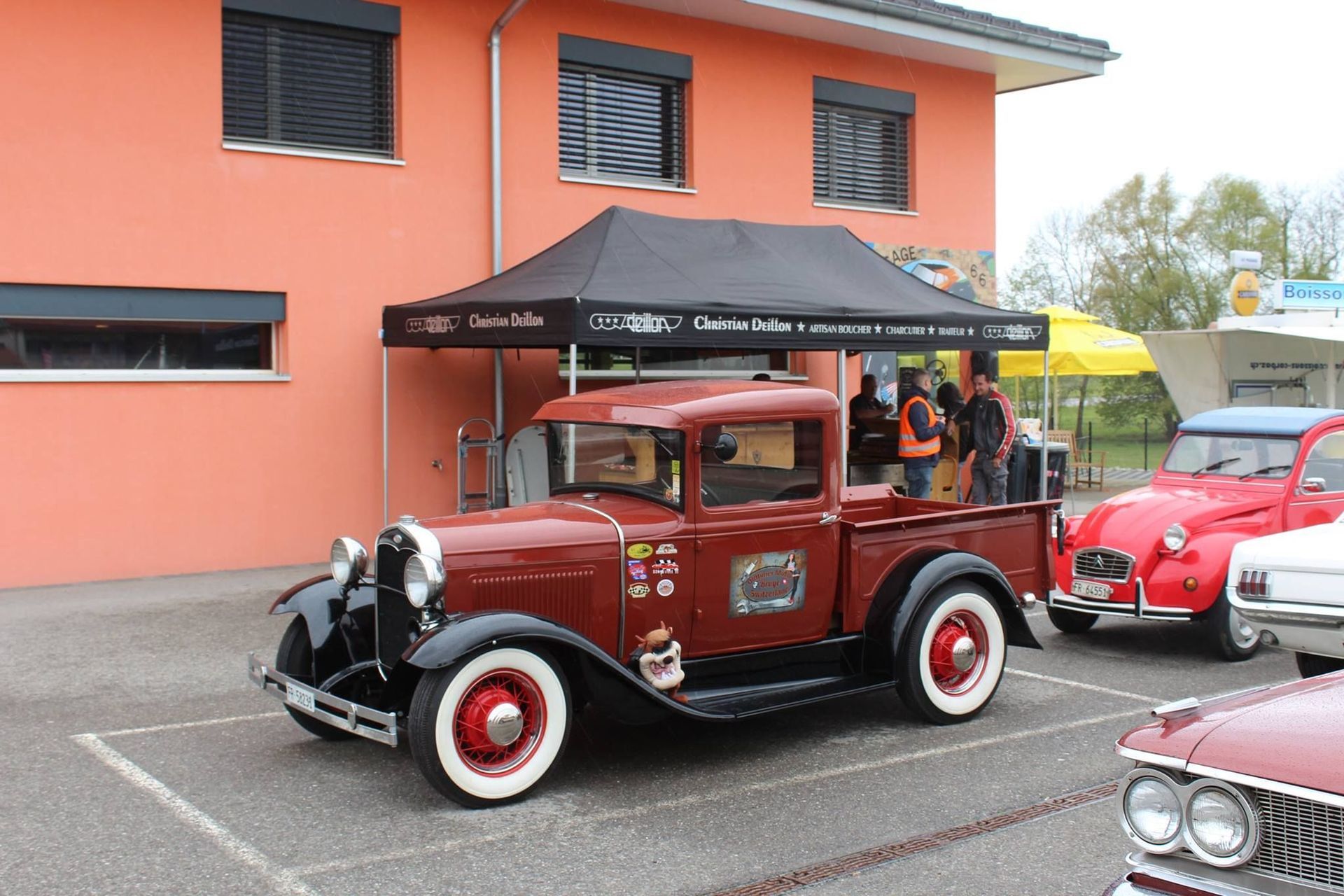 Rassemblement vieilles voitures - Le Passage 66 - Vuisternens-devant-Romont