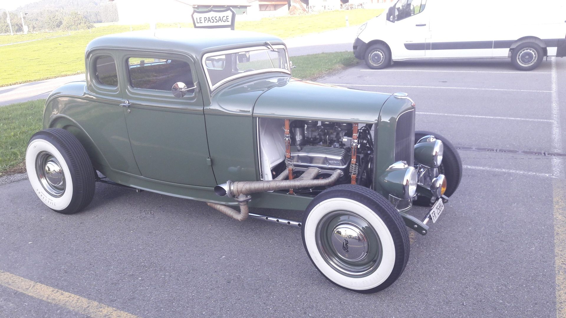 Rassemblement vieilles voitures - Le Passage 66 - Vuisternens-devant-Romont