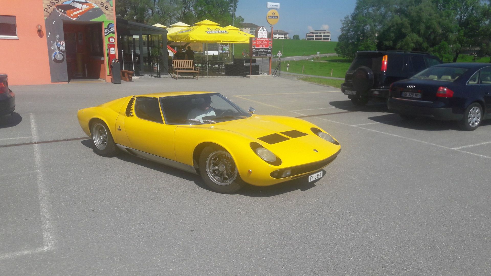 Rencontre véhicules anciens - Restaurant Le Passage 66 - Vuisternens-devant-Romont