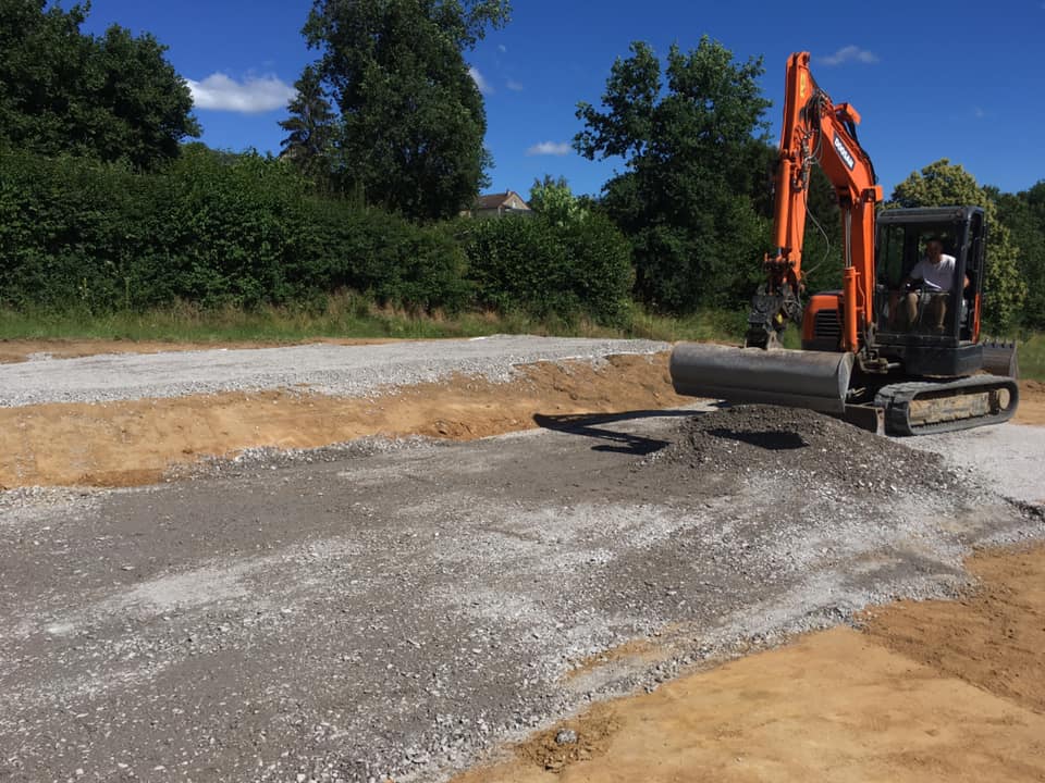 Travaux de terrassement