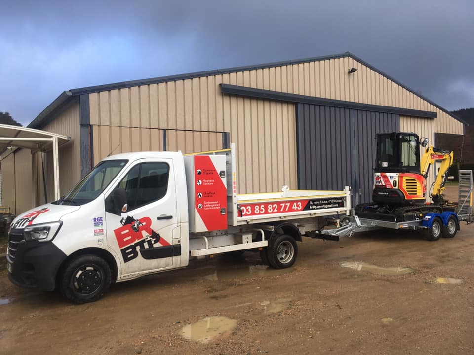 Camion de l'entreprise