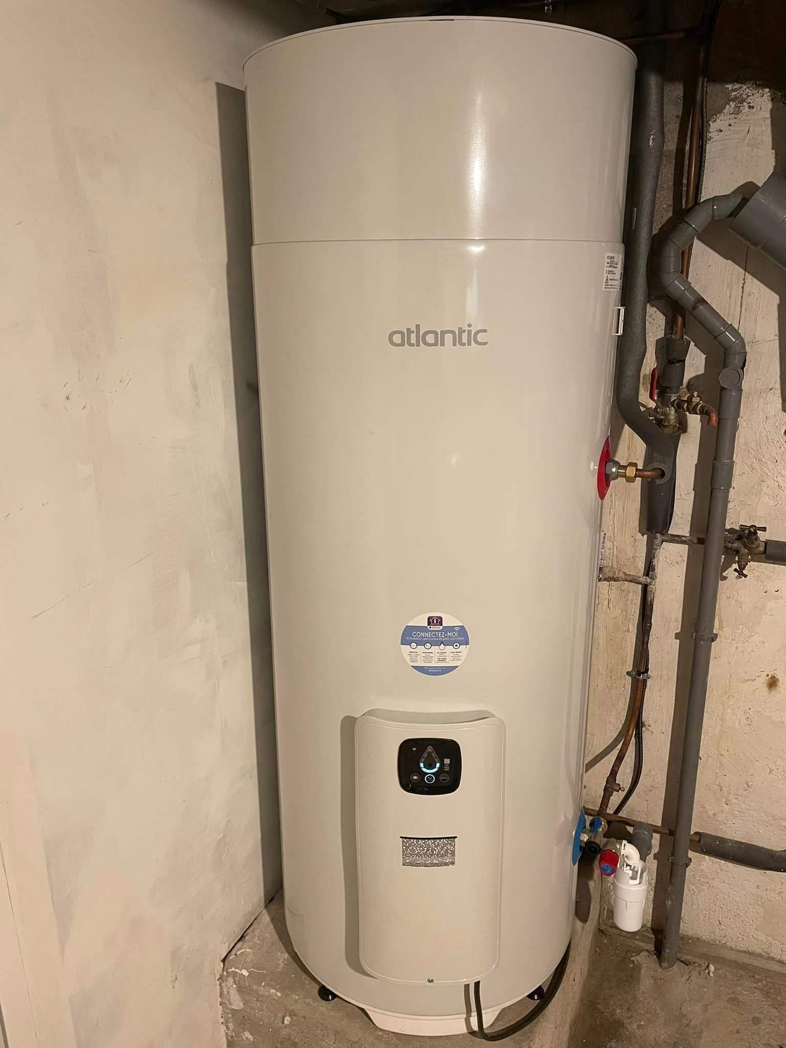 Installation de chauffe-eau