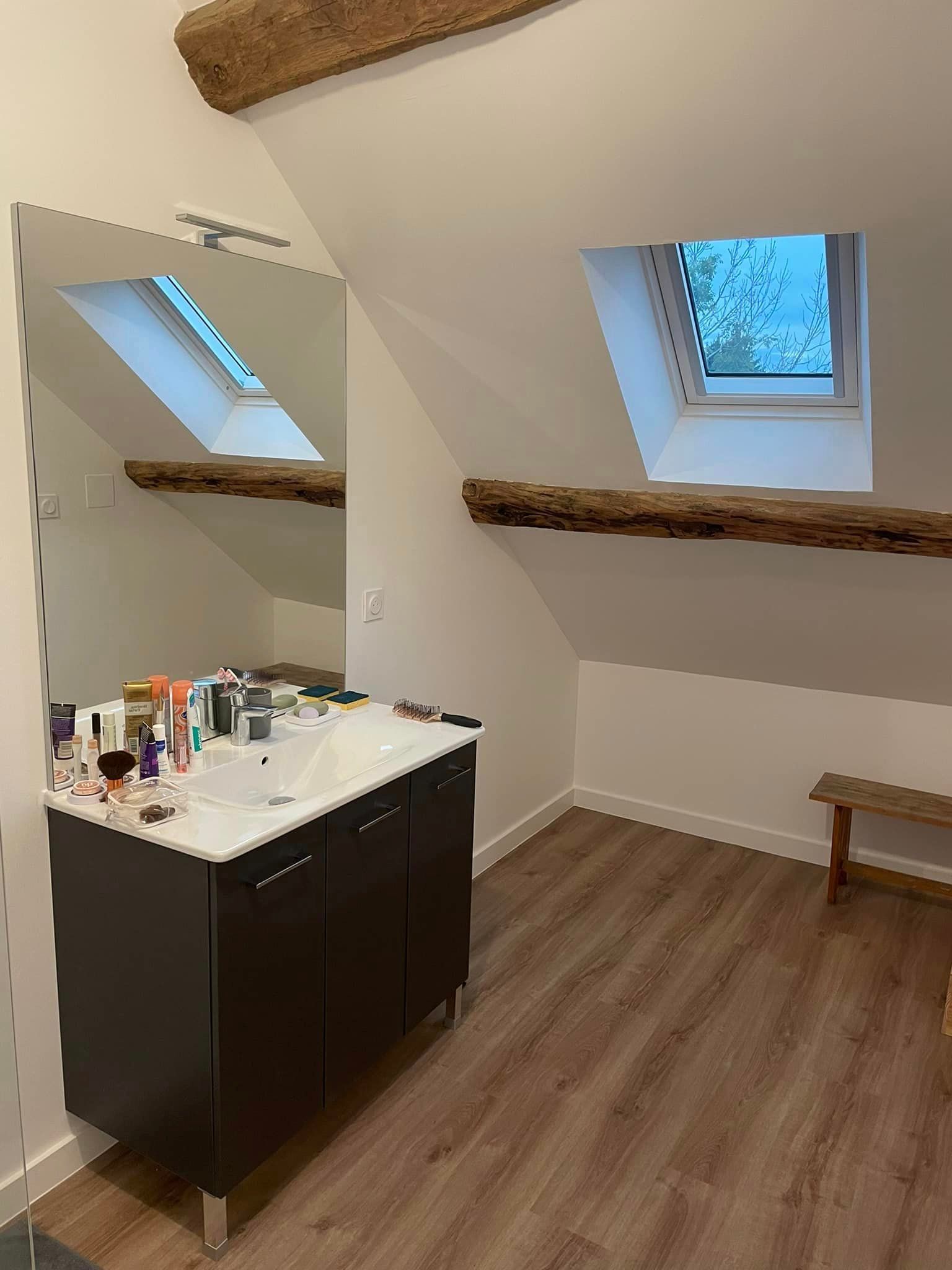 Salle de bain vasque