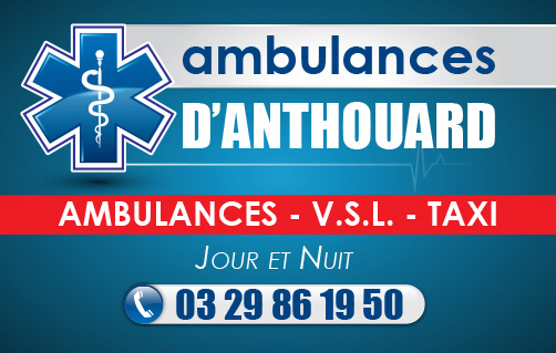 Carte de visite société d'ambulances