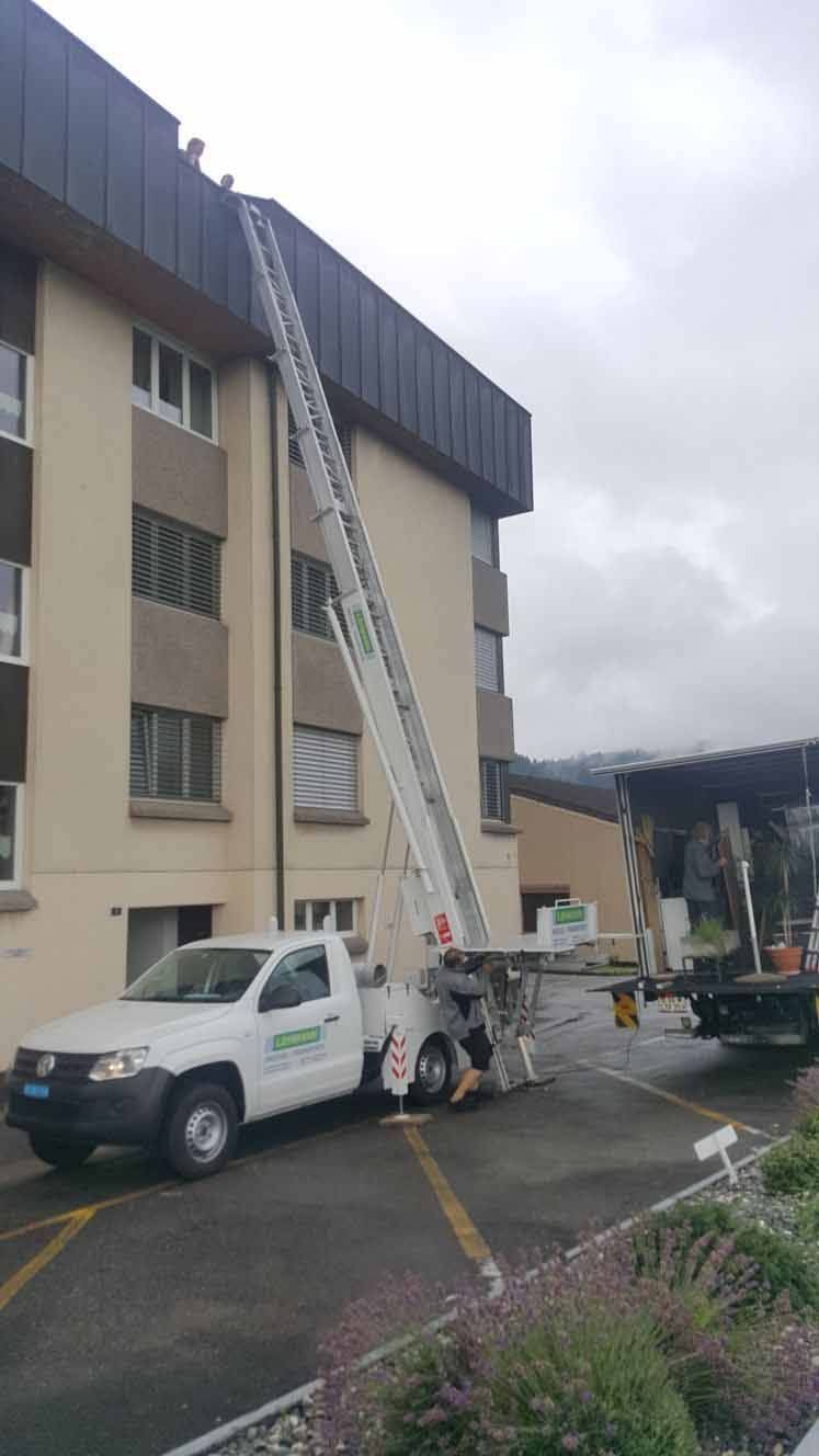 Lehmann Umzüge + Transporte Umzugslift 