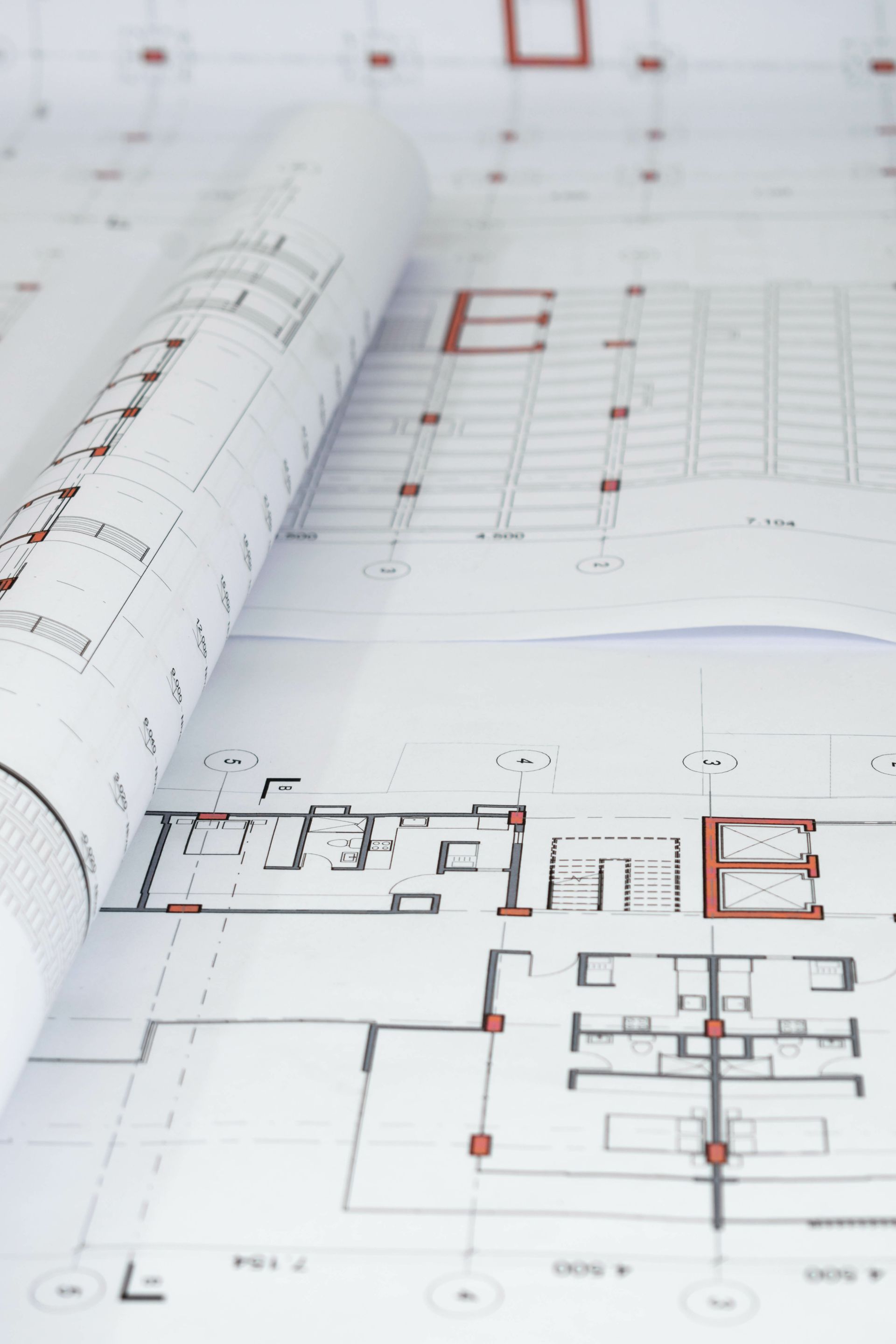 Plan intérieur d'architecte