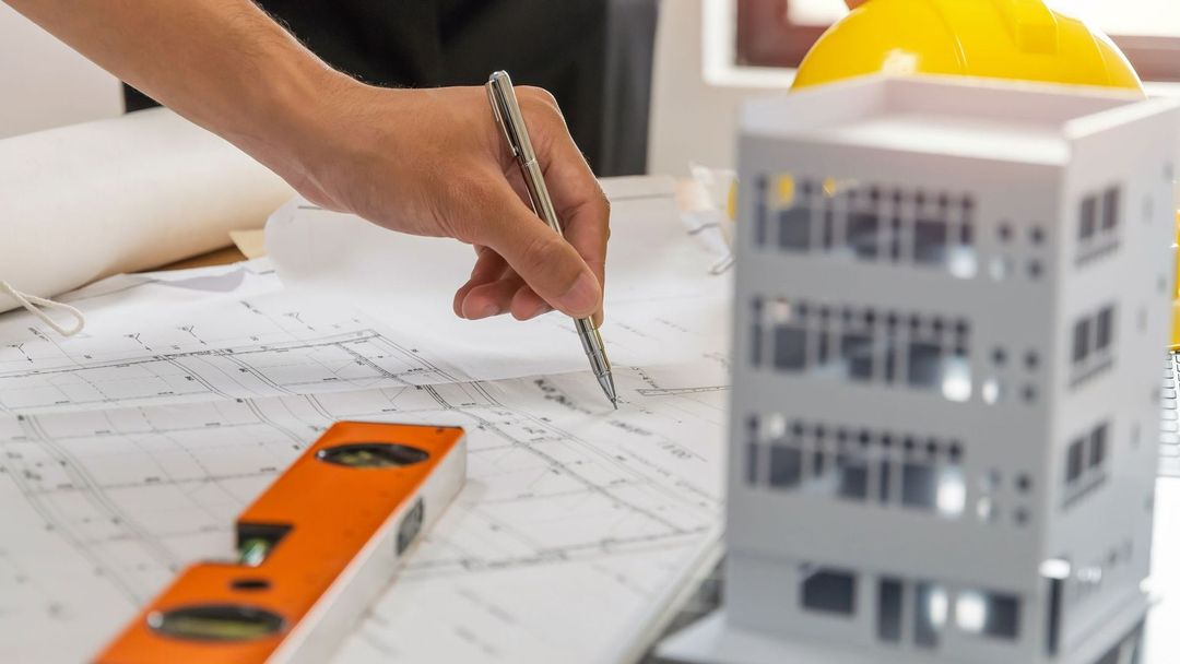 Maquette et plan de copropriété