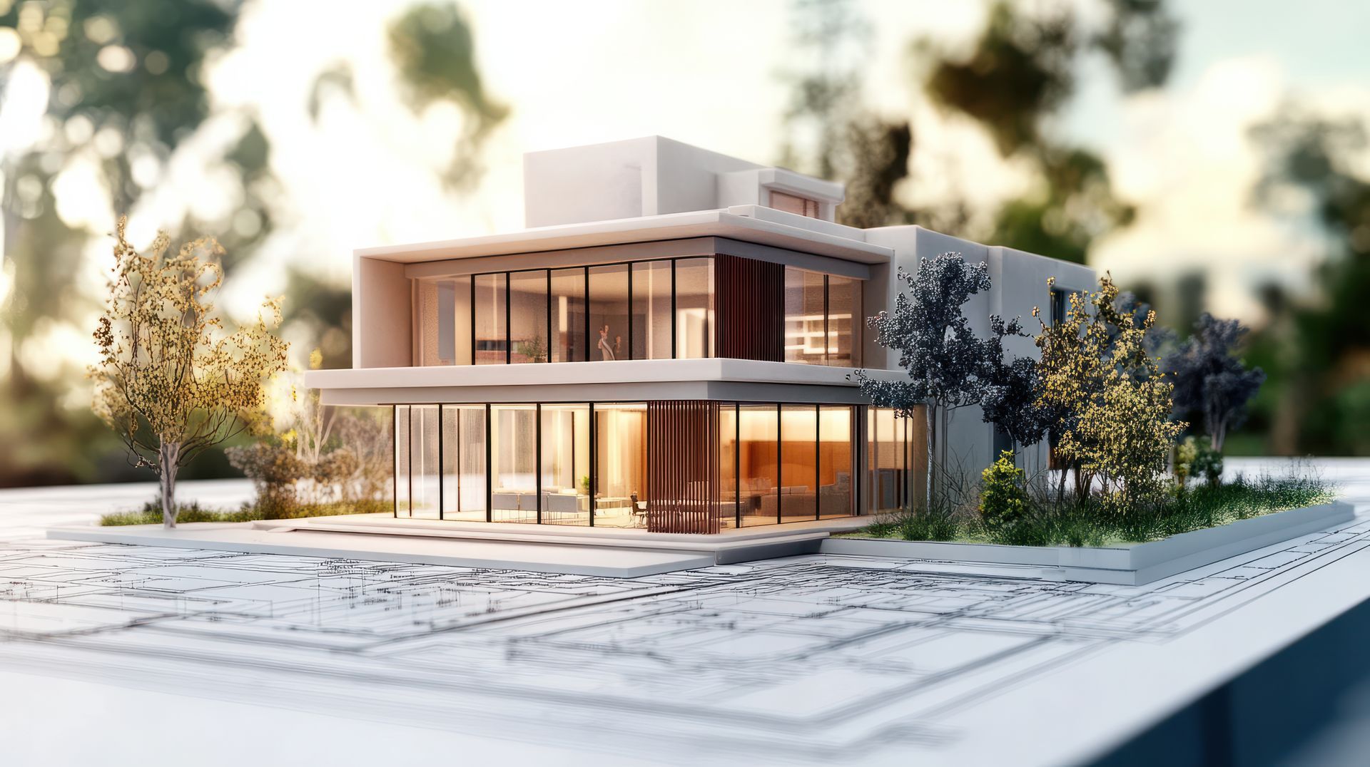 Construction d'une villa
